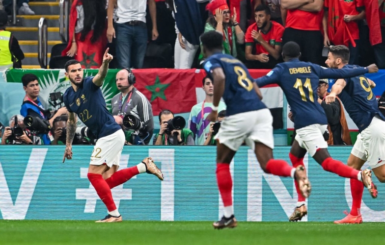 VIDEO bàn thắng Pháp 2-0 Ma Rốc: Thẳng tiến vào chung kết World Cup