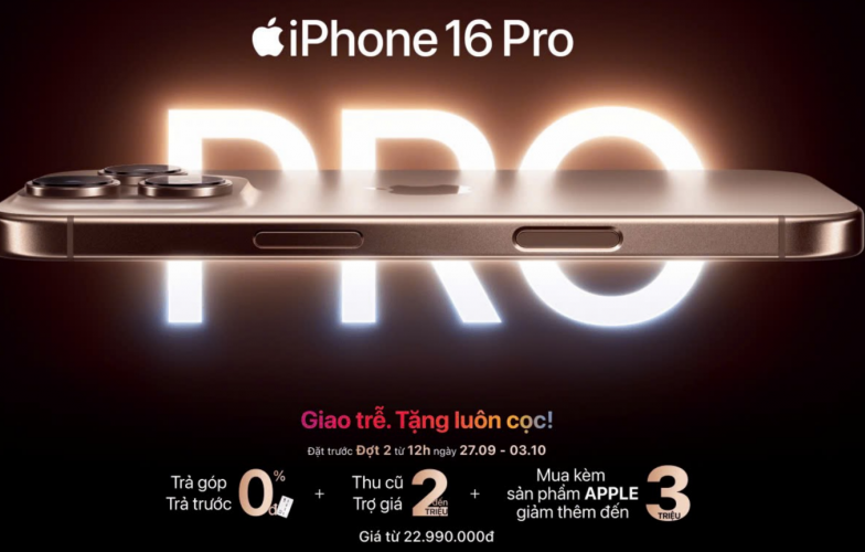 Đặt Trước iPhone 16 Series Đợt 2 – Khám Phá Ưu Đãi Đặc Biệt!