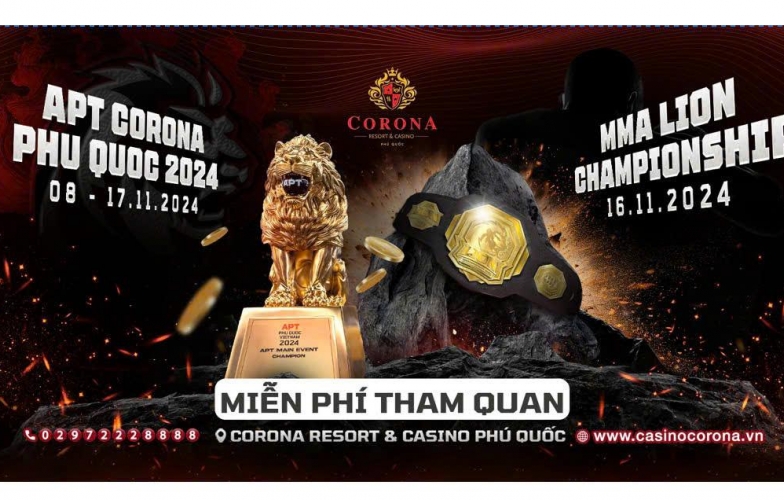 Giải đấu võ thuật tổng hợp hàng đầu Việt nam MMA Lion Championship 2024 chính thức quay trở lại Phú Quốc