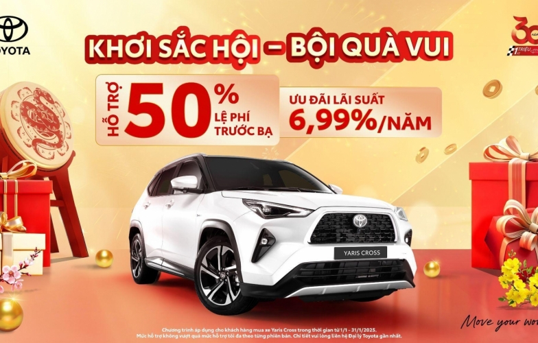 Toyota tung loạt ưu đãi lớn, hướng tới kỷ niệm 30 năm tại Việt Nam