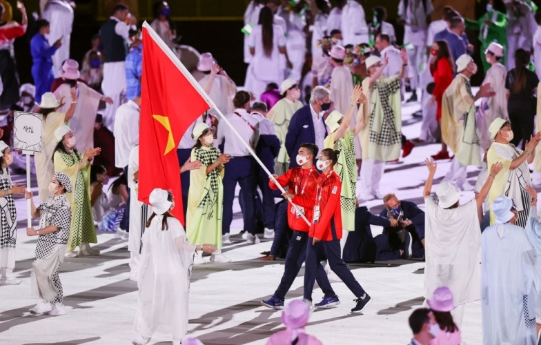 Những khoảnh khắc đẹp của các VĐV Việt Nam ở Olympic 2021 (P1)