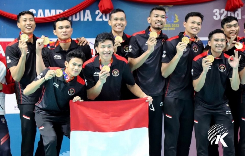 Indonesia không mang đội hình mạnh nhất đến AVC Challenge Cup nam 2024