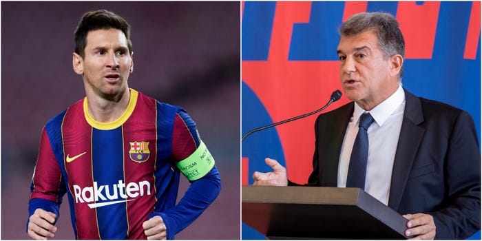 Chủ tịch Barca chốt tương lai của Messi