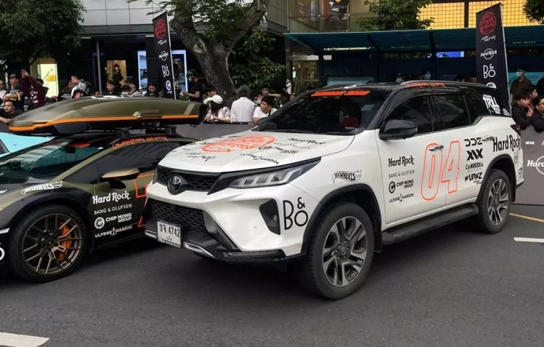 Chi phí tham dự Gumball 3000 của Toyota Fortuner Legender cao gấp khoảng 4 lần giá xe