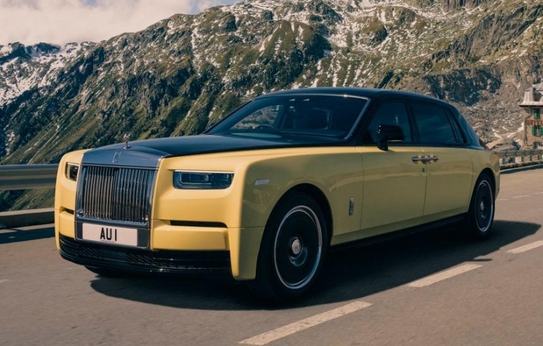 Chiêm ngưỡng Rolls-Royce Phantom Goldfinger 'độc bản' với nhiều chi tiết bằng vàng thật