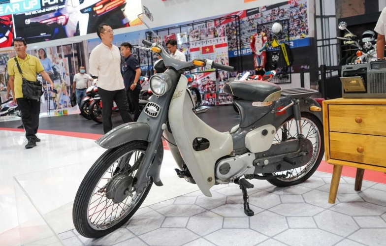 Chiêm ngưỡng 'hàng hiếm' Honda Super Cub với tuổi đời hơn 60 năm