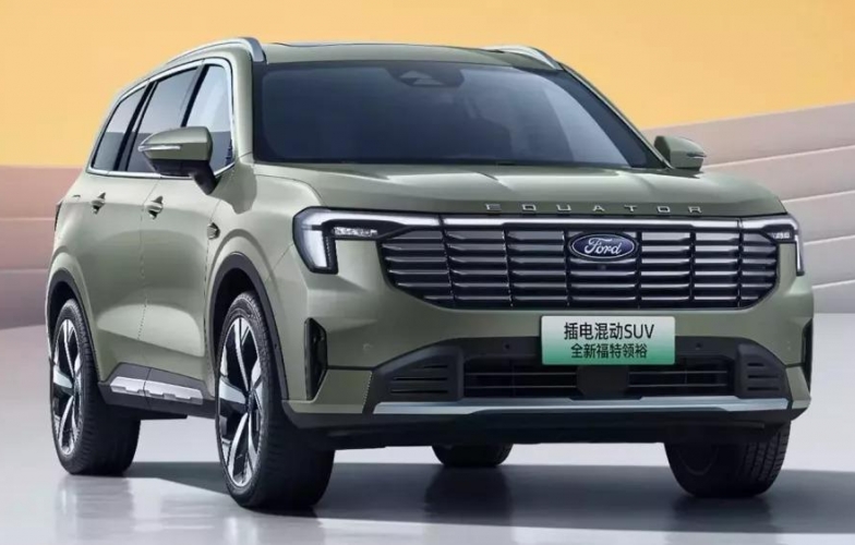 Vén màn Ford Equator 2025: Tinh chỉnh ngoại thất, dùng hệ truyền động plug-in hybrid