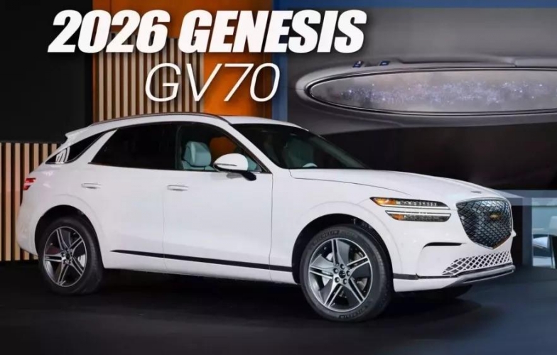 Vén màn Genesis Electrified GV70 2026: Tinh chỉnh thiết kế, cải thiện tầm vận hành