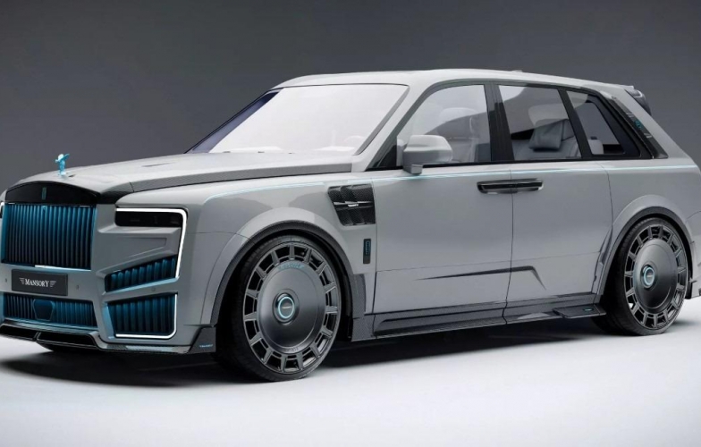 SUV hạng sang Rolls-Royce Cullinan hầm hố hơn qua bàn tay của hãng độ Mansory