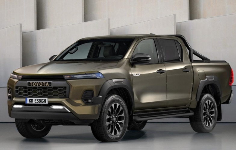 Phác họa thiết kế của Toyota Hilux đời mới: Không có quá nhiều đột phá