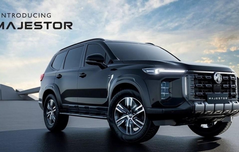 SUV cỡ lớn MG Majestor ra mắt: Thiết kế vuông vắn, hầm hố, cạnh tranh với Ford Everest