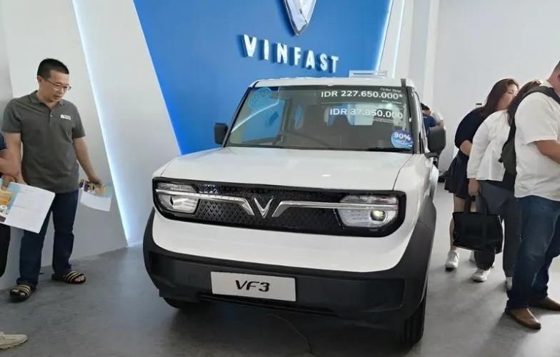 VinFast VF 3 là 'Xe được lái thử nhiều nhất' tại Triển lãm Ô tô Quốc tế Indonesia 2025