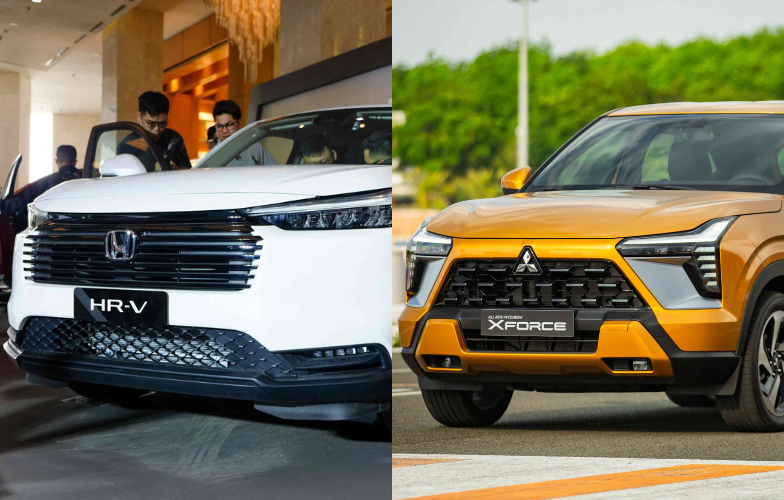So sánh Honda HR-V 2025 và Mitsubishi Xforce: SUV cỡ B nào đáng mua hơn trong tầm giá 700 triệu đồng?