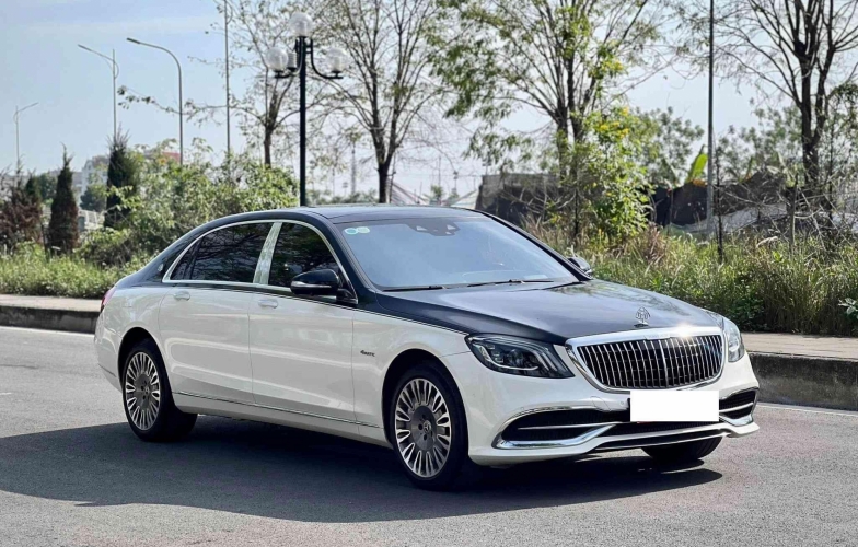 Lăn bánh 6 năm, xe sang Mercedes-Maybach S450 4Matic 2019 lên sàn xe cũ với giá khó tin