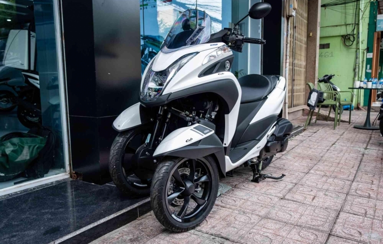 Xe tay ga 3 bánh 'độc lạ' Yamaha Tricity 155 cập bến thị trường Việt