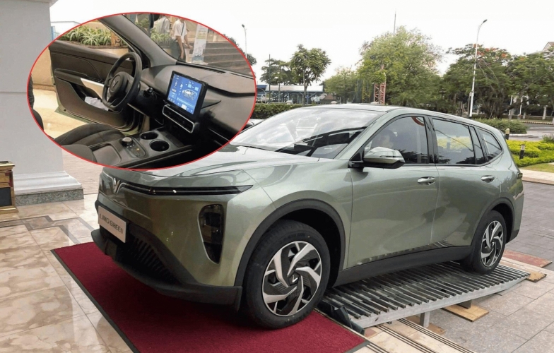 Hé lộ nội thất thực tế của VinFast Limo Green, nhiều chi tiết gợi nhớ đến VF 3, VF 5