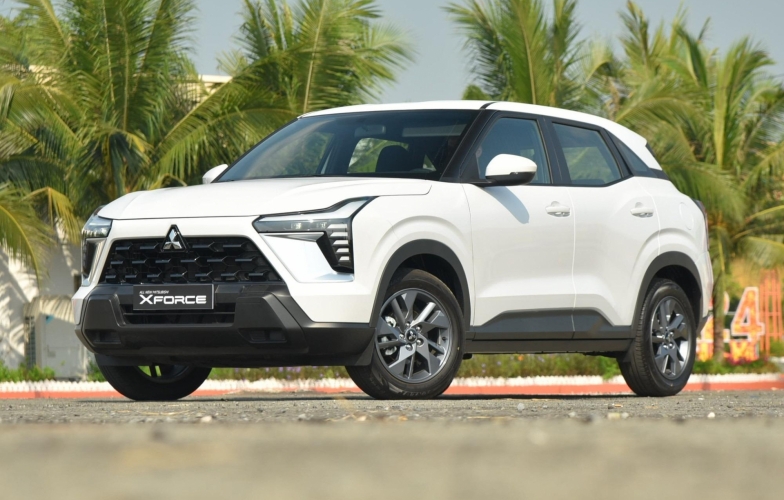 Mitsubishi Xforce bản 'base' có hàng trở lại: Ưu đãi 45 triệu đồng, tăng sức cạnh tranh với Yaris Cross