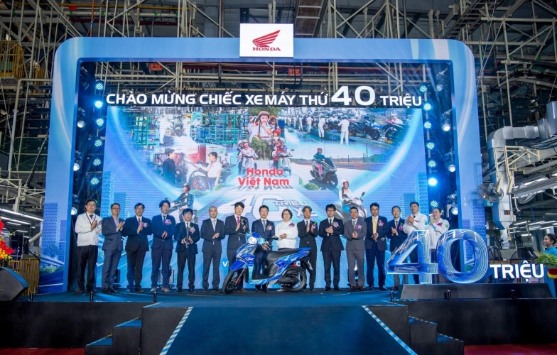 Honda Việt Nam cán mốc 40 triệu xe máy xuất xưởng: Bước đệm cho kỷ nguyên điện hóa