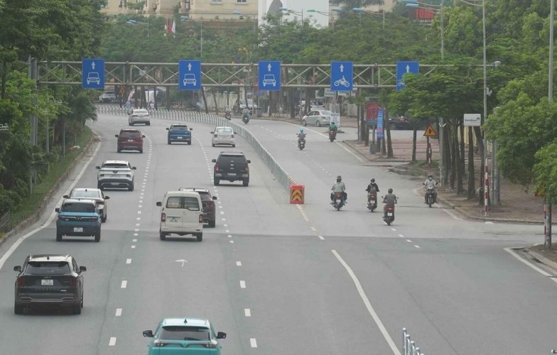 Hà Nội chính thức phân làn tuyến Võ Chí Công từ 9/7: Lái xe cần tránh những lỗi dễ bị phạt