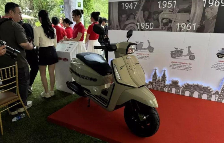 Chi tiết Lambretta X300 - Xe tay ga Ý với thiết kế trẻ trung, năng động, giá 140 triệu đồng