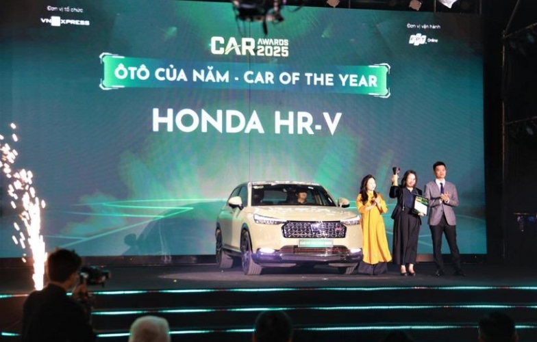 Danh hiệu 'Ô tô của năm toàn thị trường' tại Việt Nam gọi tên Honda HR-V