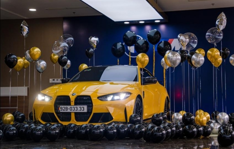 Siêu phẩm BMW M4 Competition LCI đầu tiên tại Việt Nam về tay một đại gia Đà Nẵng, gây chú ý với biển số tứ quý