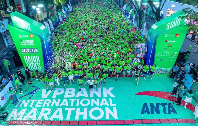 Những đóng góp cho thể thao cộng đồng của ANTA qua giải chạy VPBank International Marathon 2024