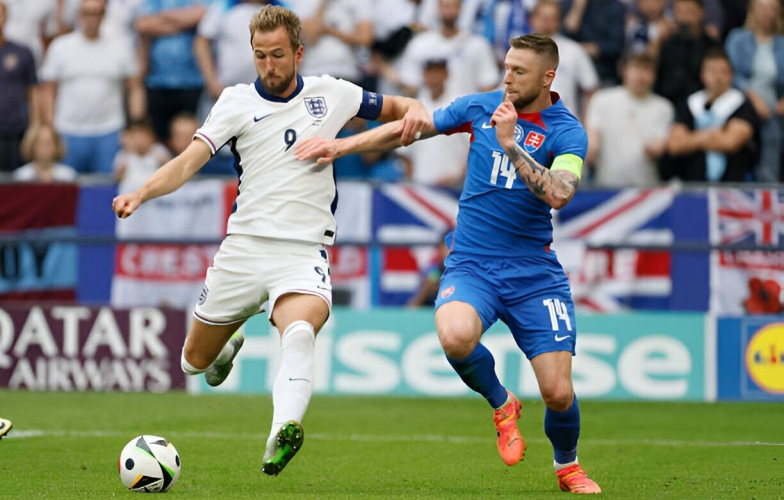 Trực tiếp Anh 0-1 Slovakia: Dồn ép nghẹt thở
