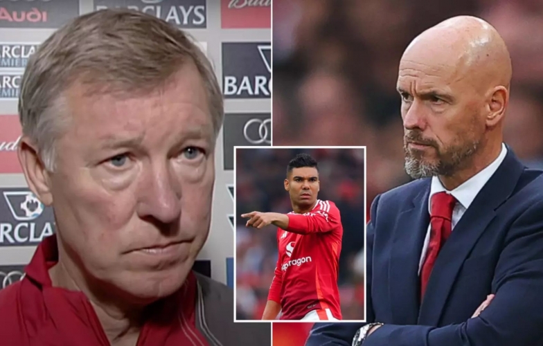 Sir Alex Ferguson từng gợi ý, Ten Hag cần hành động ngay với Casemiro