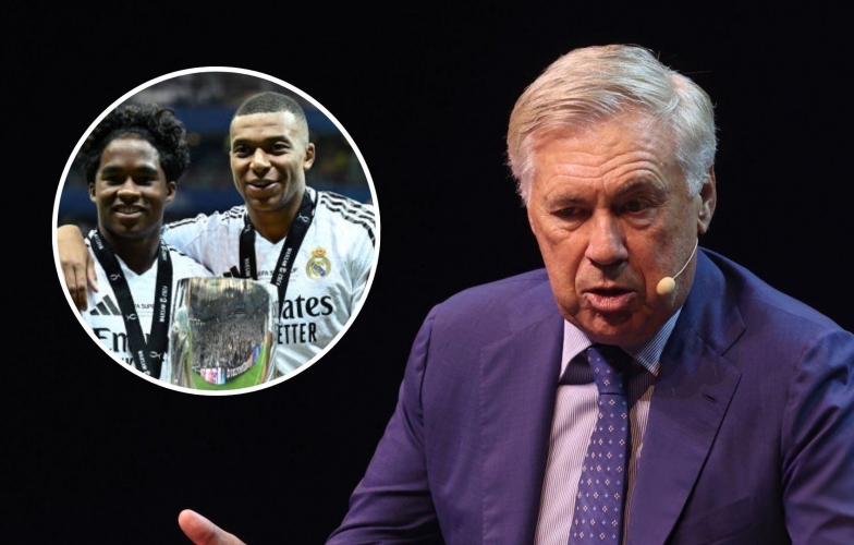 Ancelotti nói thẳng về Mbappe và Endrick, tiết lộ mục tiêu của Real