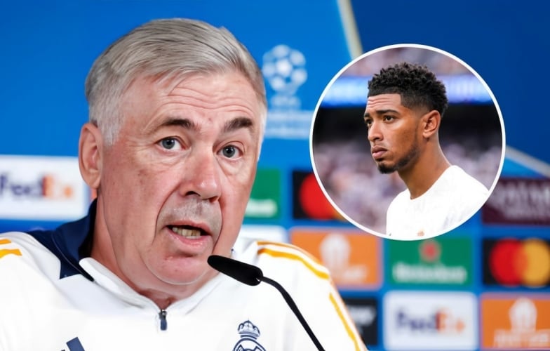 Ancelotti báo tin vui về Bellingham trước trận mở màn C1