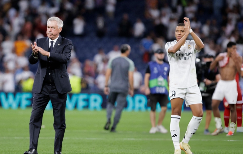 Để Mbappe tỏa sáng, Ancelotti quyết định 'trảm' một ngôi sao hàng công