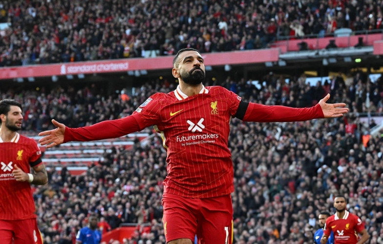 Salah chói sáng, Liverpool thắng thuyết phục Chelsea