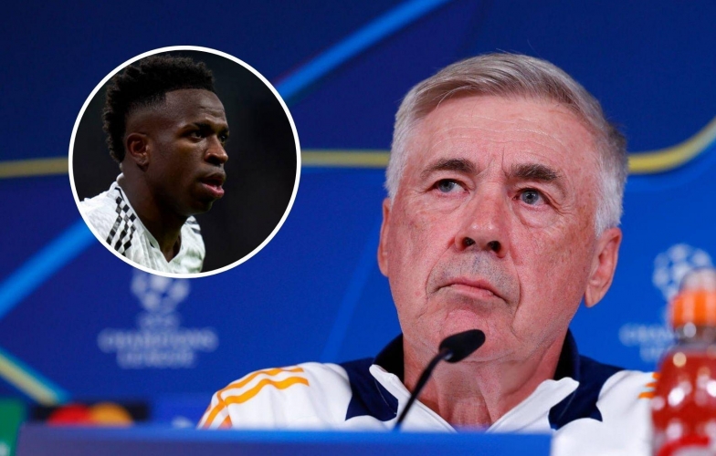 Ancelotti nói thẳng cảm xúc Vinicius sau khi hụt Quả bóng vàng