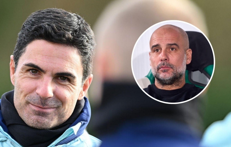 Arteta nói gì khi Pep Guardiola gia hạn với Man City?