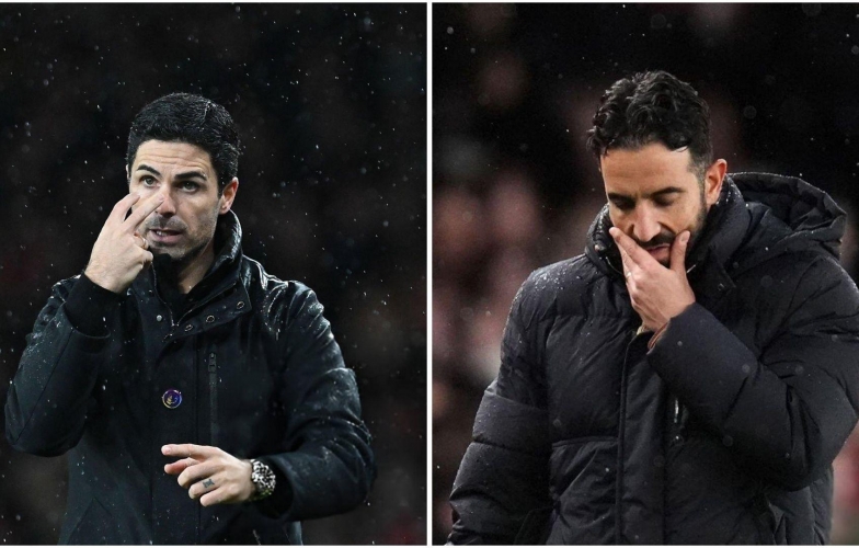 Mikel Arteta cắt đứt chuỗi trận ấn tượng của Ruben Amorim