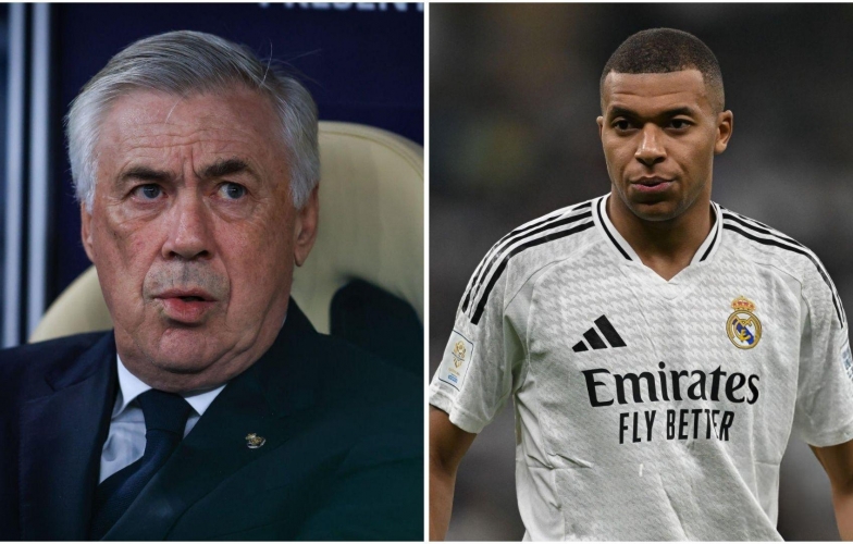 Ancelotti: 'Mbappe đã hết thời gian...'