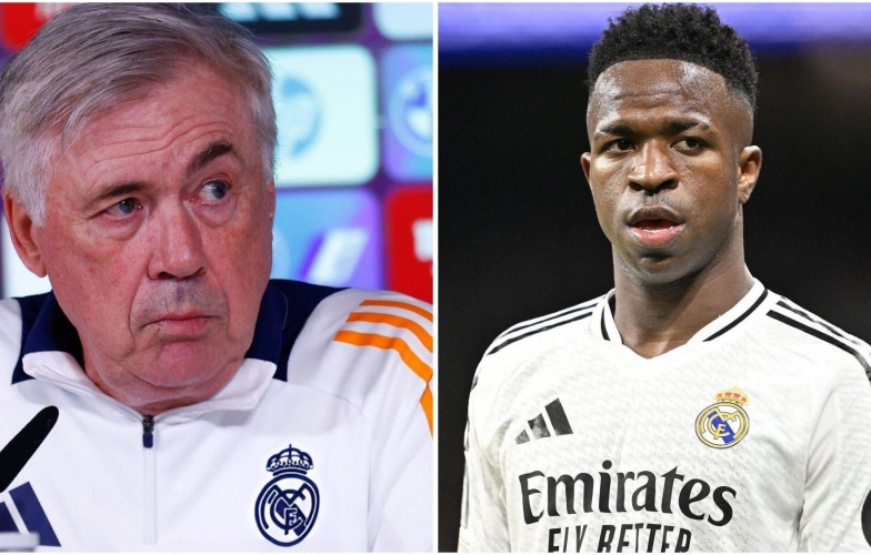 Ancelotti lên tiếng về tương lai của Vinicius tại Real