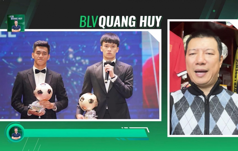 BLV Quang Huy tiết lộ phiếu bầu Quả bóng vàng Việt Nam 2024