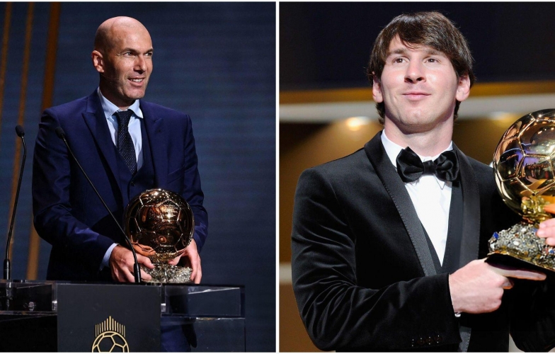 Zidane từ chối trao Quả bóng Vàng 2010 cho Messi