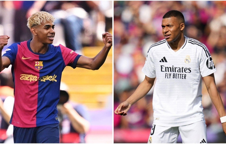Lu mờ Mbappe, Yamal không ngừng tỏa sáng tại El Clasico