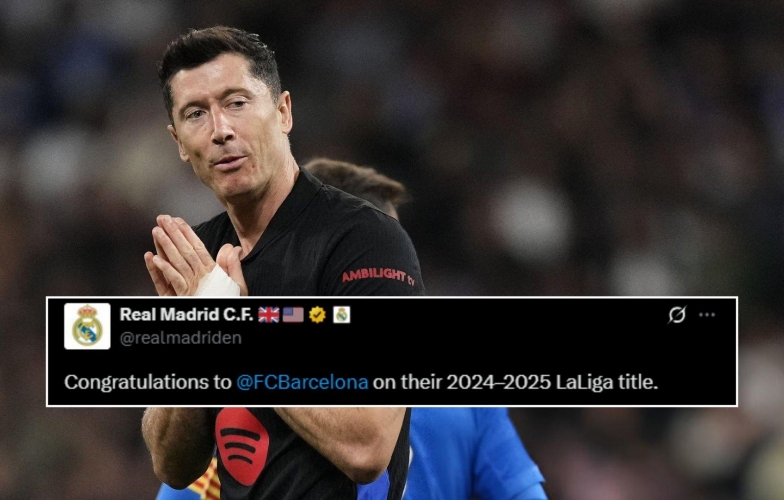 Phản ứng của Real Madrid khi Barca vô địch La Liga