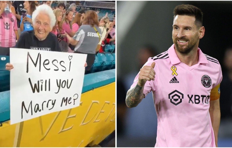 'Giang hồ' 98 tuổi cầu hôn Lionel Messi