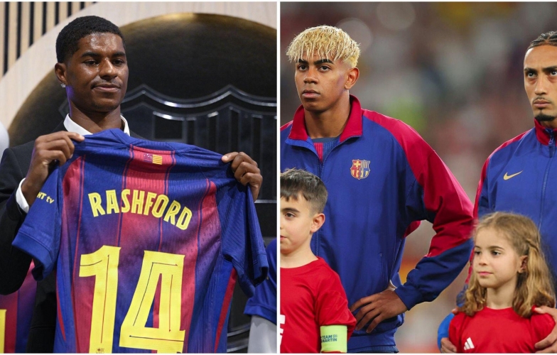Cầu thủ hay nhất Barca bất mãn vì Marcus Rashford