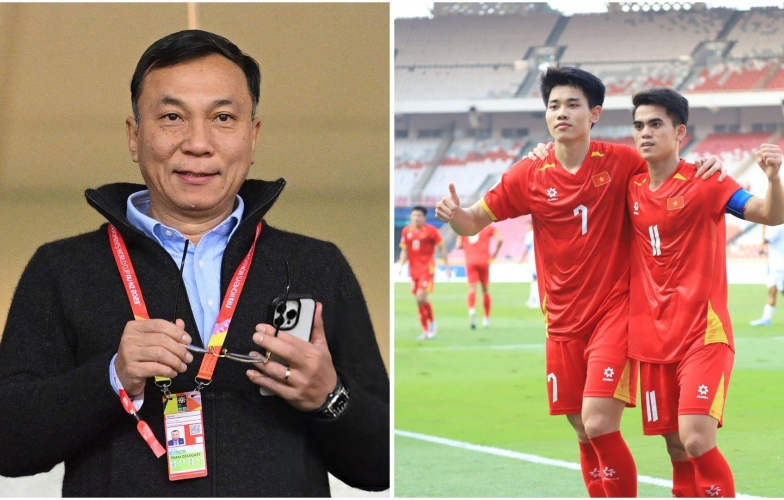 Chủ tịch VFF 'nhắc nhở' U23 Việt Nam trước chung kết U23 Đông Nam Á