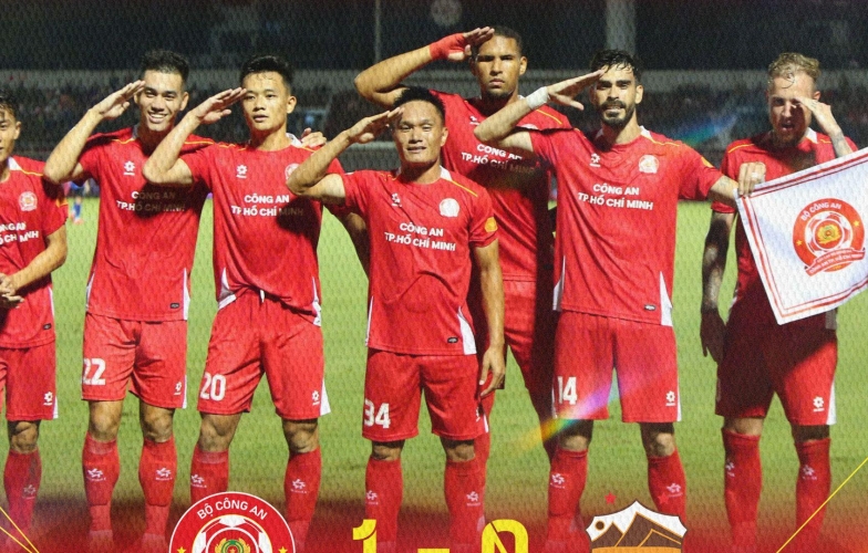 Tiền đạo Brazil nổ súng, Công an TP.HCM thắng tối thiểu HAGL