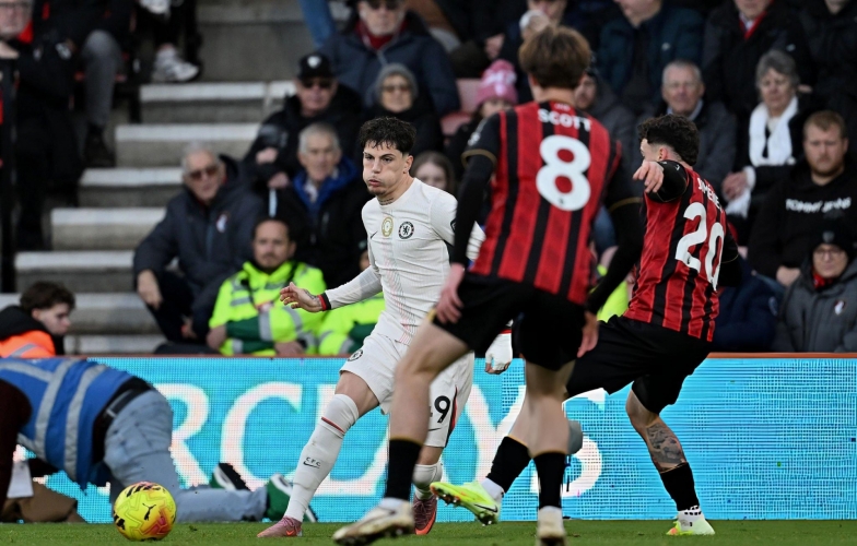 Trực tiếp Bournemouth 0-0 Chelsea: Đôi công hấp dẫn