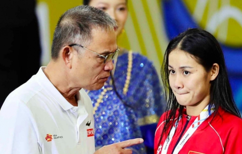 Giành HCB SEA Games, 'mỹ nhân bơi lội' rơi lệ sau câu nói của lãnh đạo