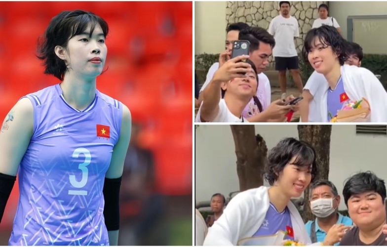 Đội trưởng bóng chuyền Việt Nam được fan Thái Lan săn đón như 'sao hạng A'