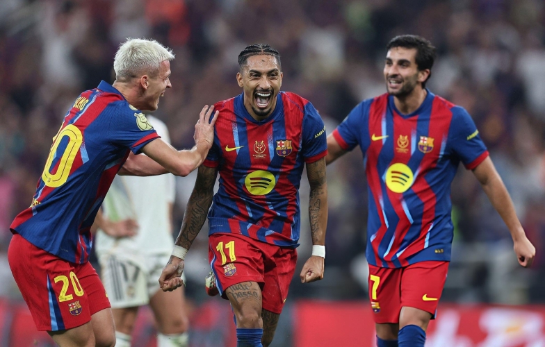 Thắng Real kịch tính, Barca vô địch Siêu cúp Tây Ban Nha